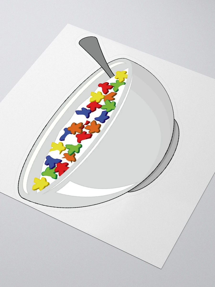 Crunchy Meeple Cereal Sticker product image (3)