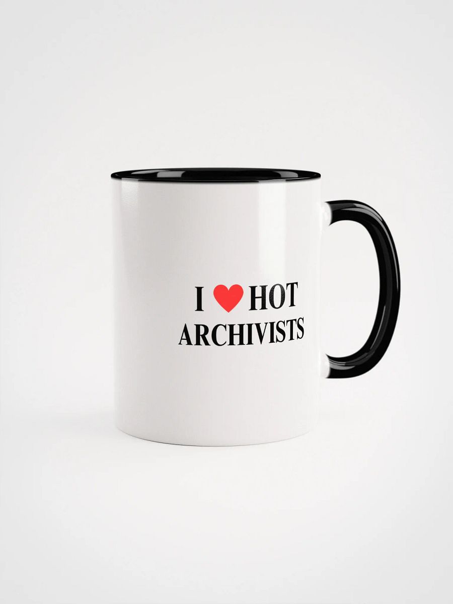 I HEART HOT ARCHIVISTS MUG product image (1)