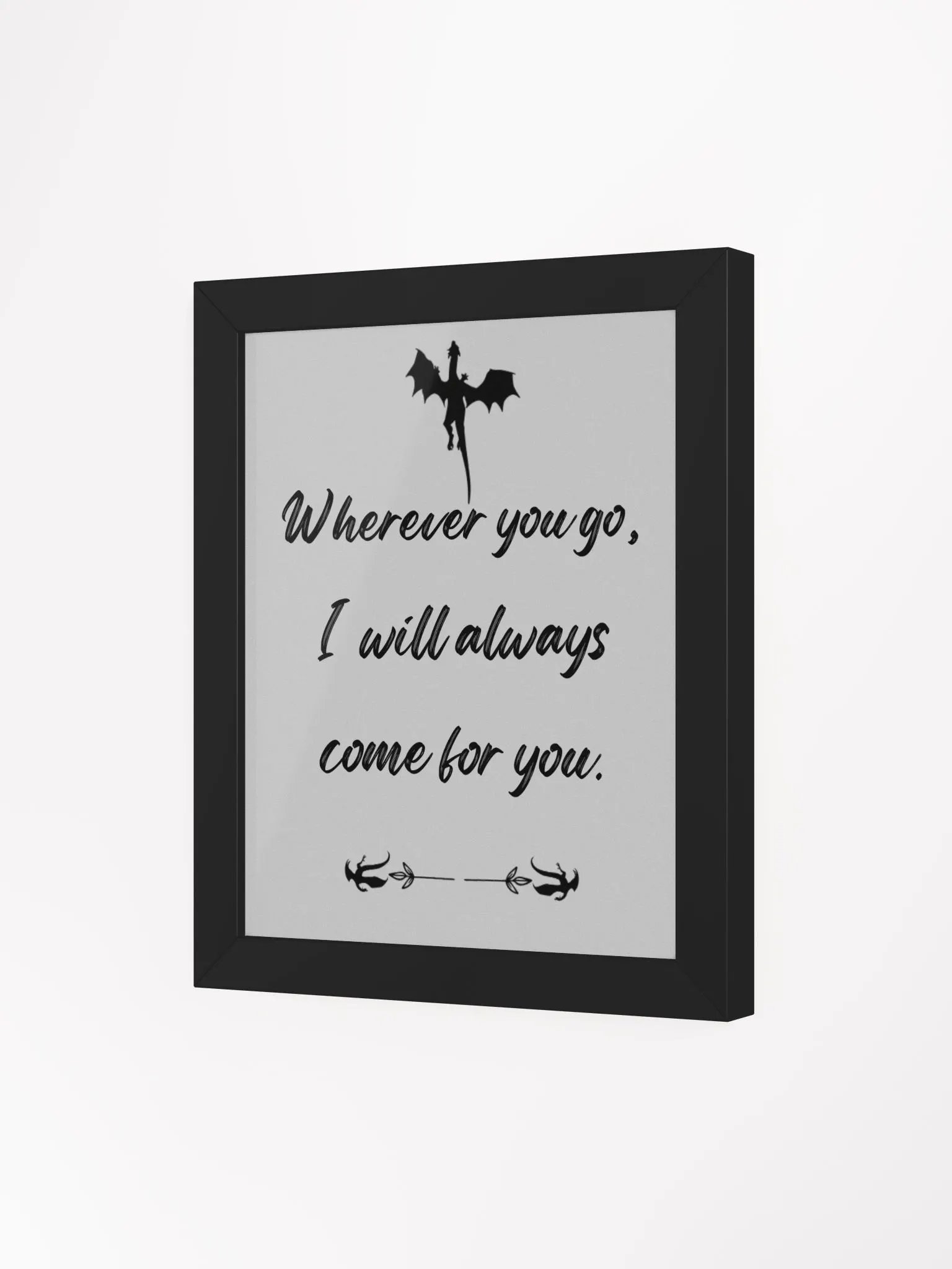 Dragon's Oath Framed Poster product image (11)