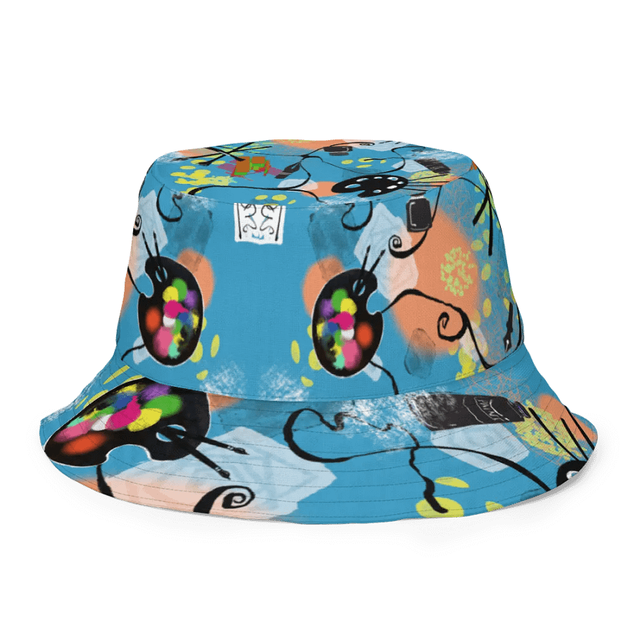 ScribbleWear #11 Reversible Bucket Hat/InkMeBlues product image (1)