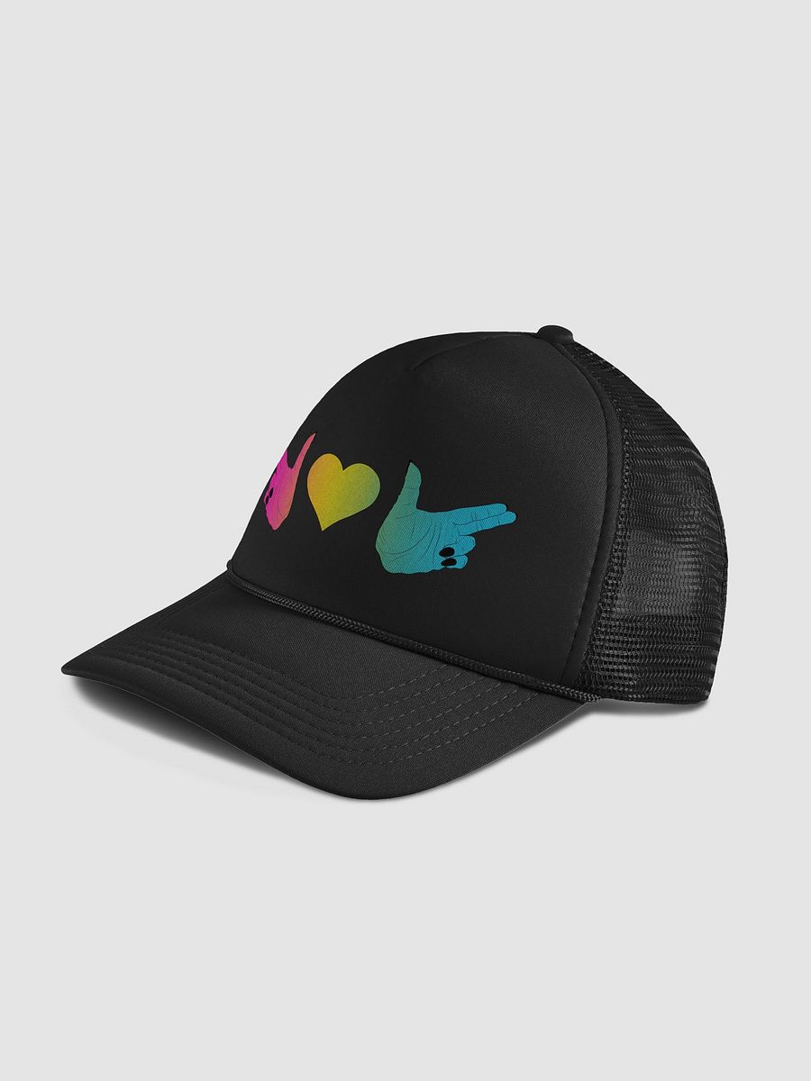Finger Guns (pan flag) Hat product image (4)
