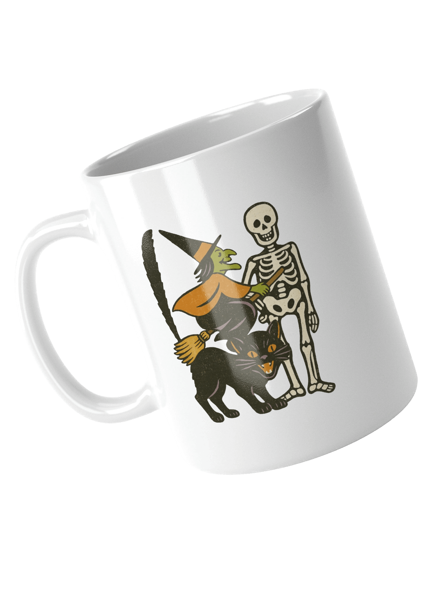 Black Cat Approved – Retro Halloween Coffee Mug product image (11)