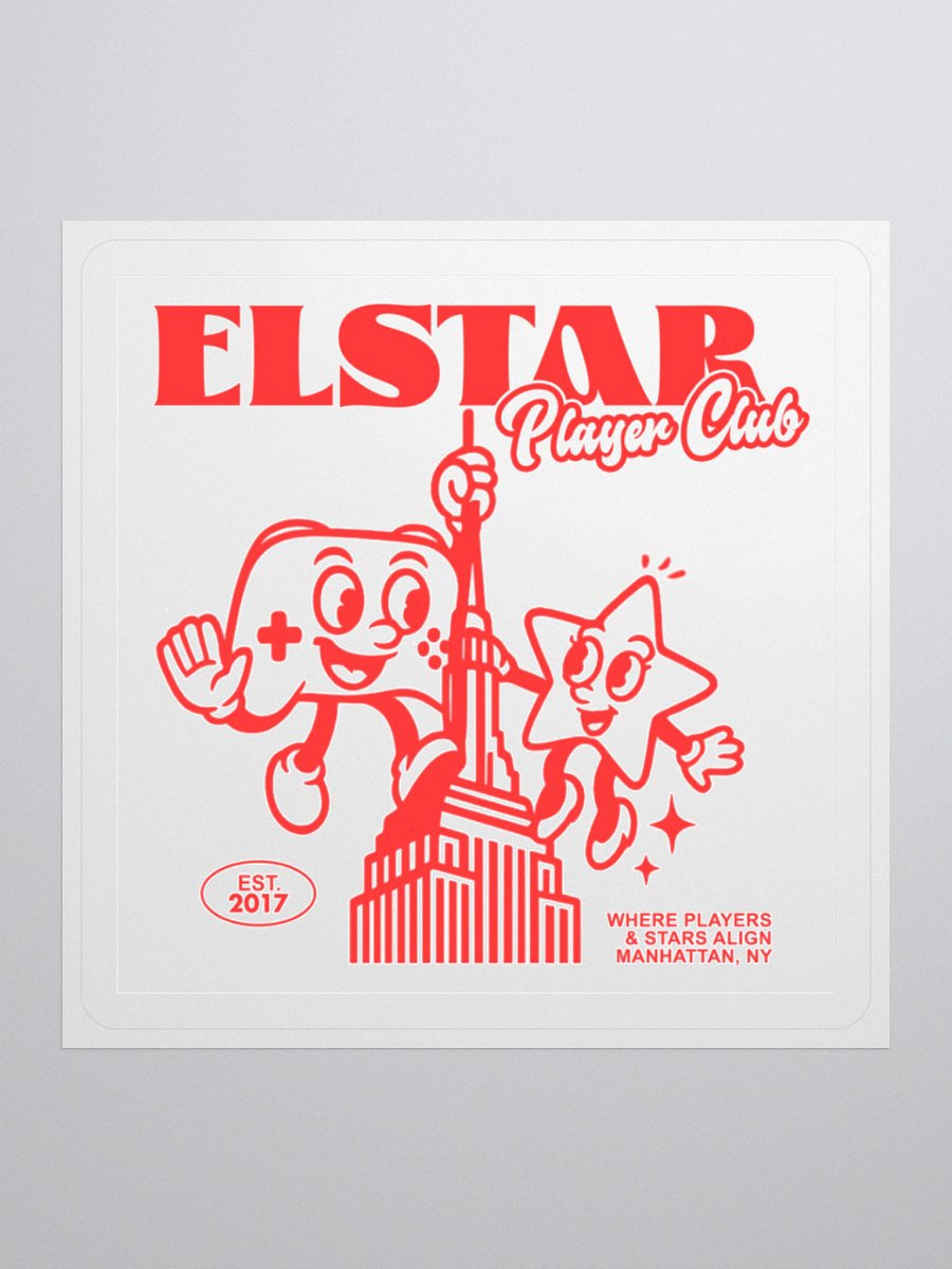elStar Player Club sticker product image (2)
