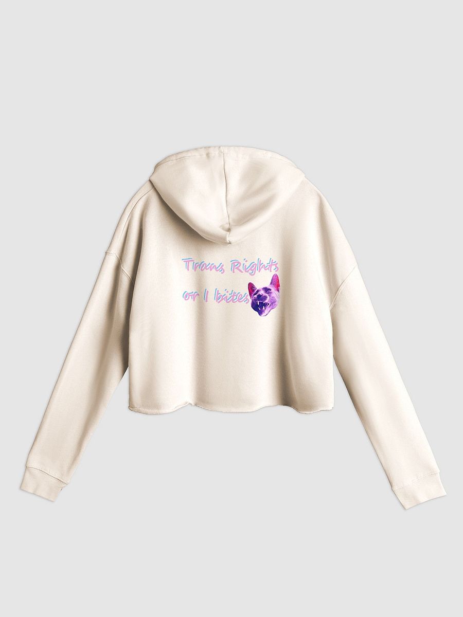 TROIB Cropped Hoodie in pink product image (3)