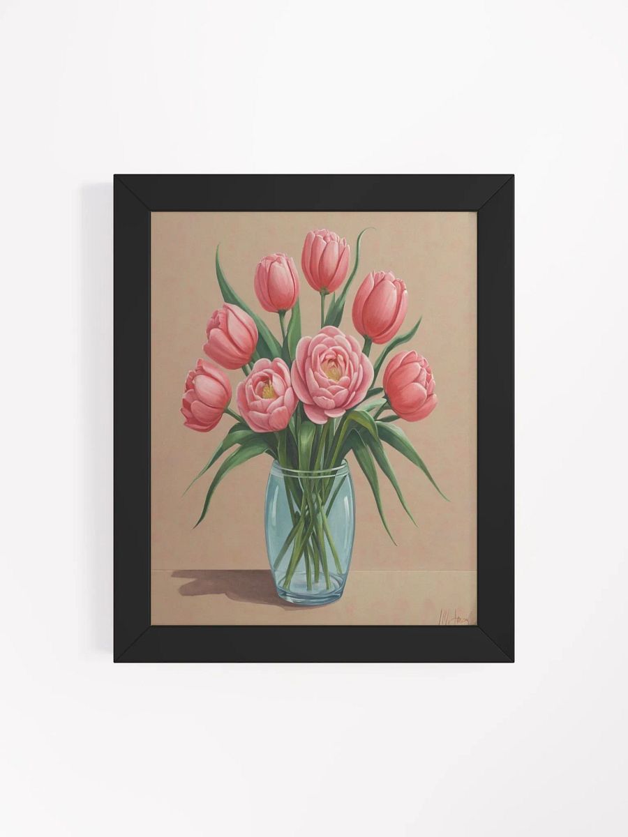 Ethereal Tulip Bloom Poster product image (125)
