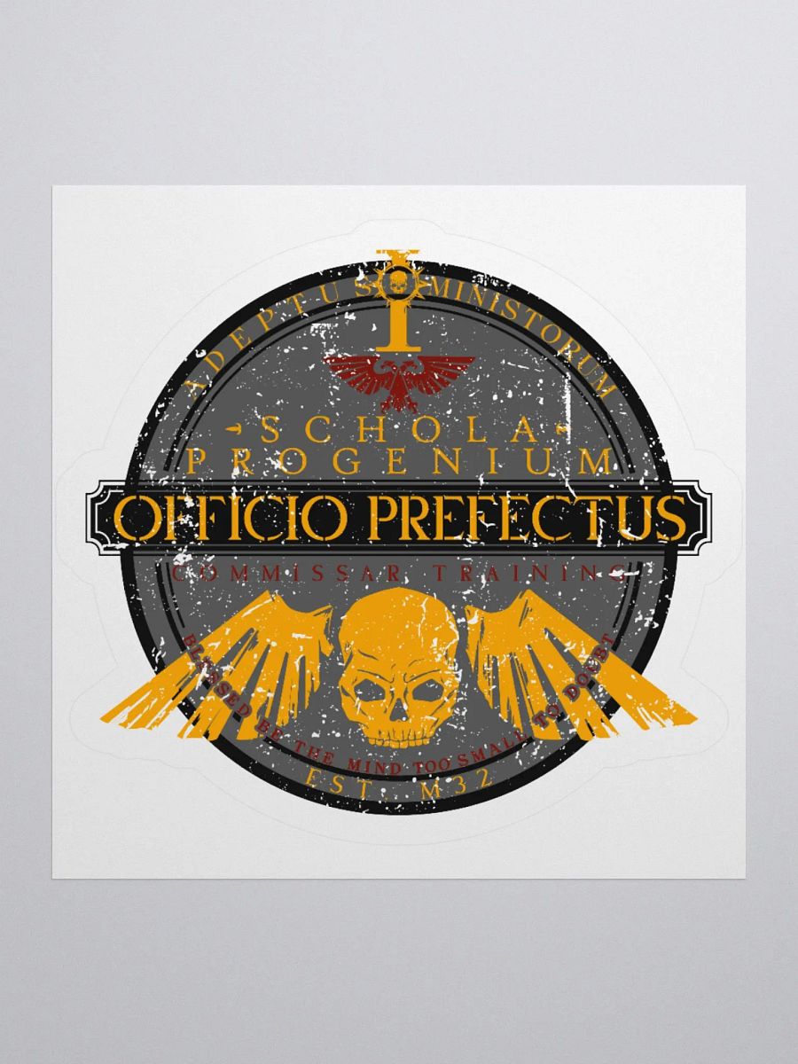 Schola Progenium - Commissar Training Sticker | Warhammer 40K product image (1)