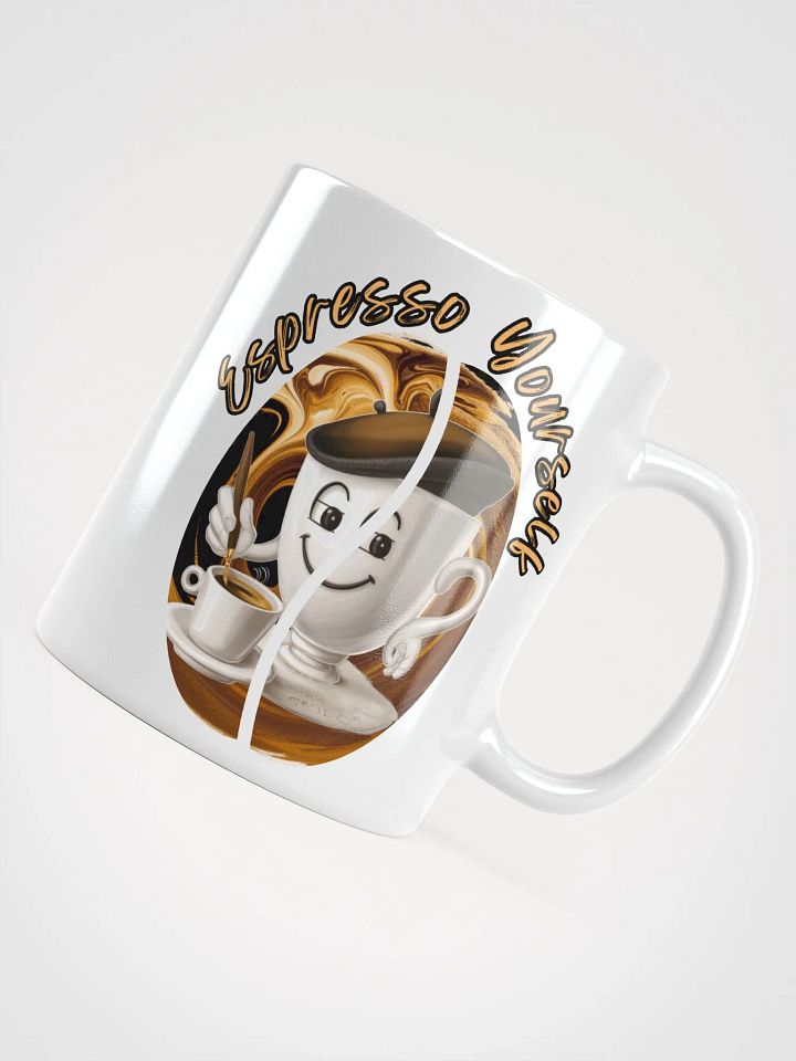 Espresso Yourself Coffee Cup Painter Design Ceramic Mug product image (1)