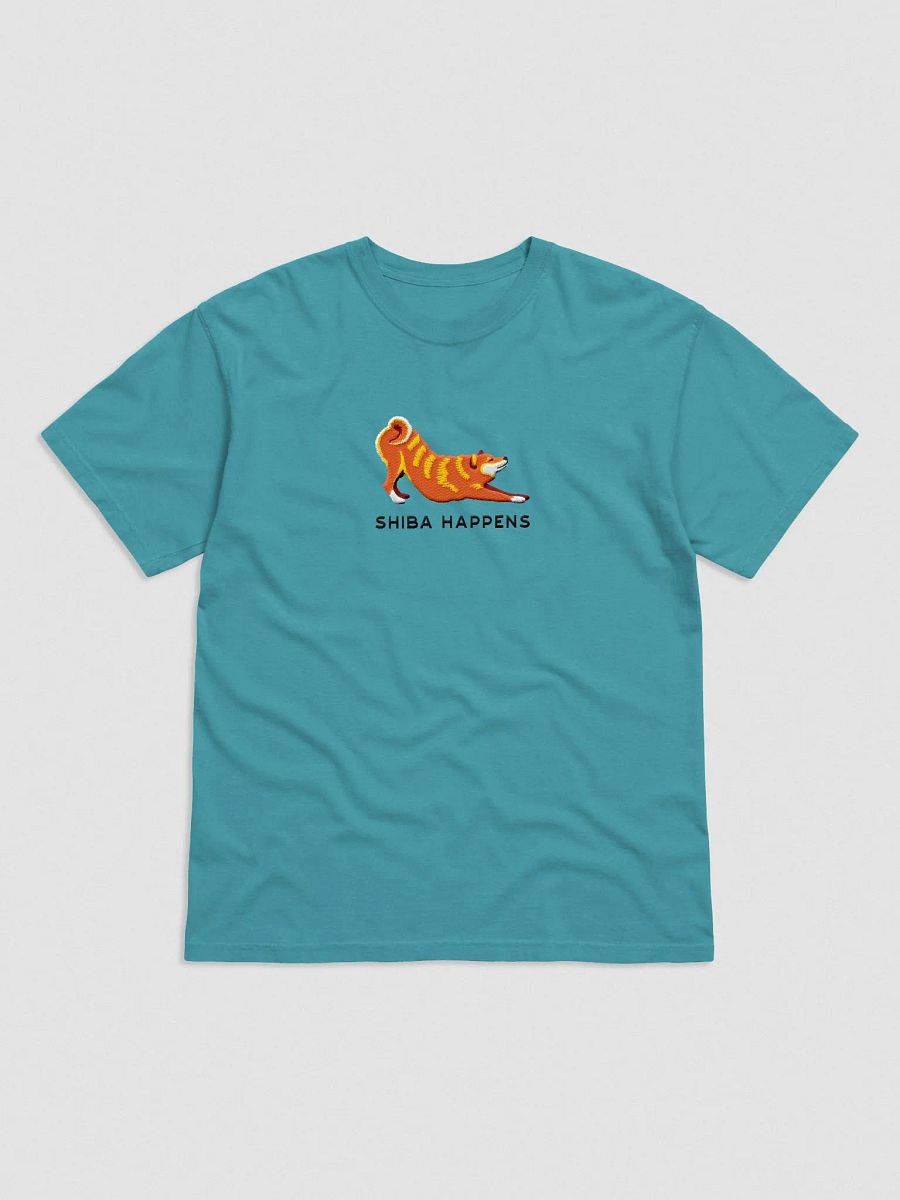 Shiba Happens T-Shirt(Embroidered) of a Shiba Inu product image (4)