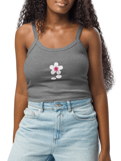 Sakura Cherry Blossom Embroidered Tank Top product image (19)