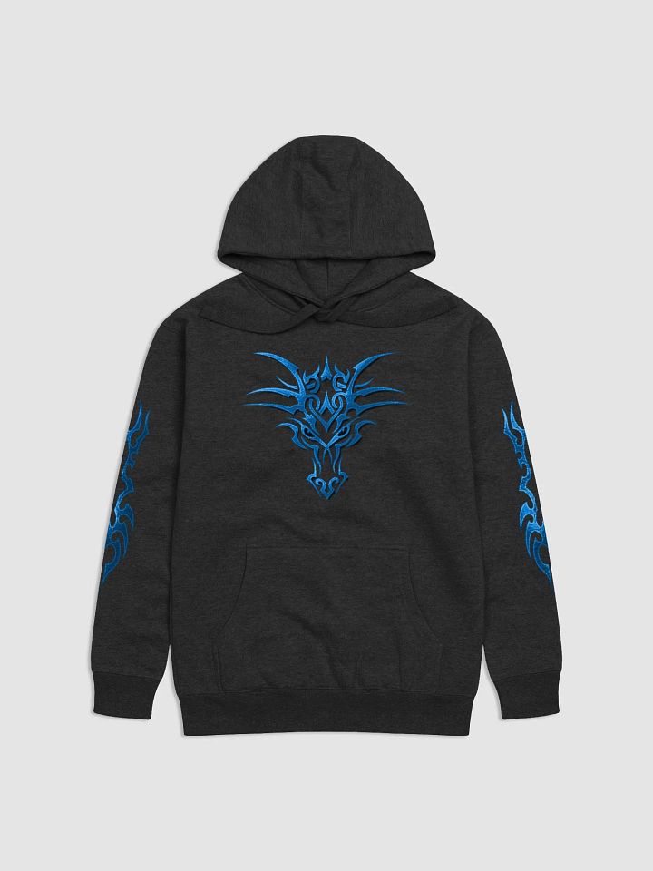 Blue Tribal Dragon Hoodie product image (1)
