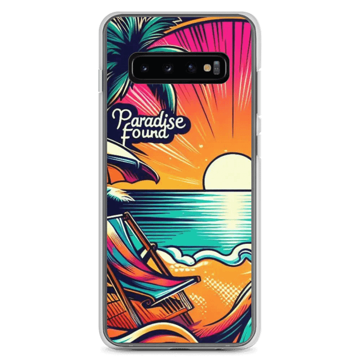 Tropical Sunset Paradise Samsung® Case product image (8)