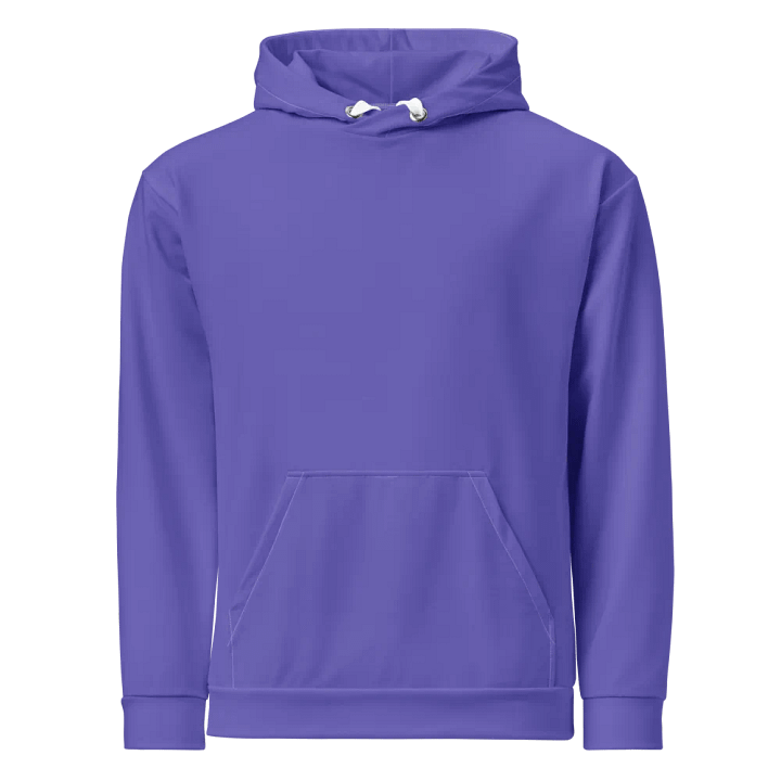 Plain Purple Light Summer Unisex Recycled Polyester Heavyweight Premium Hoodie by Treasure Pie product image (1)