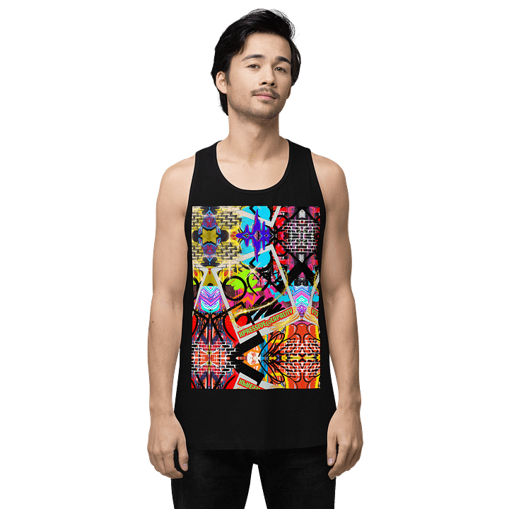 XPRESSIVE @ CAPACITY ABSTRACT REFLECTIVE MIRROR DRIP TANK product image (9)