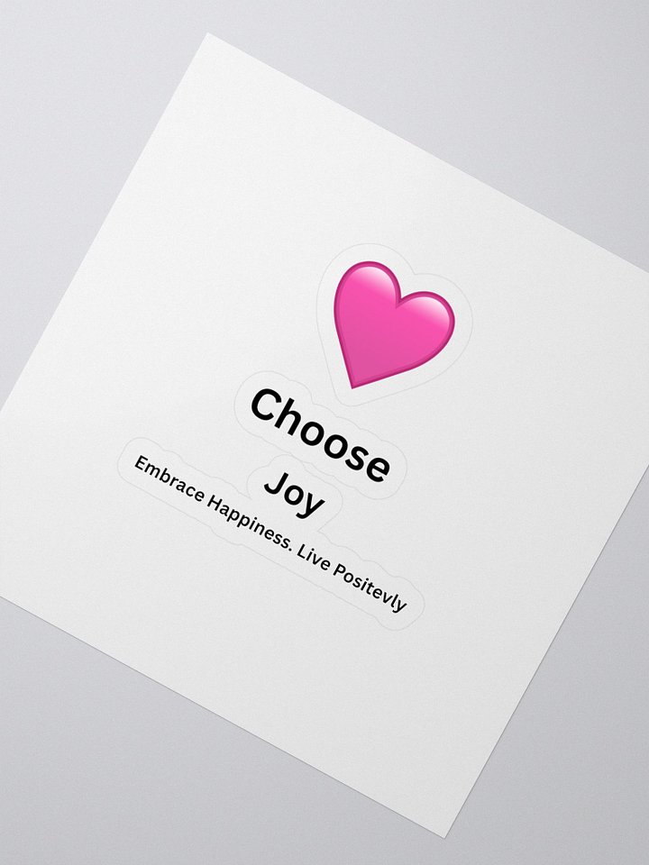 Glossy Heart Kiss Cut Stickers product image (2)