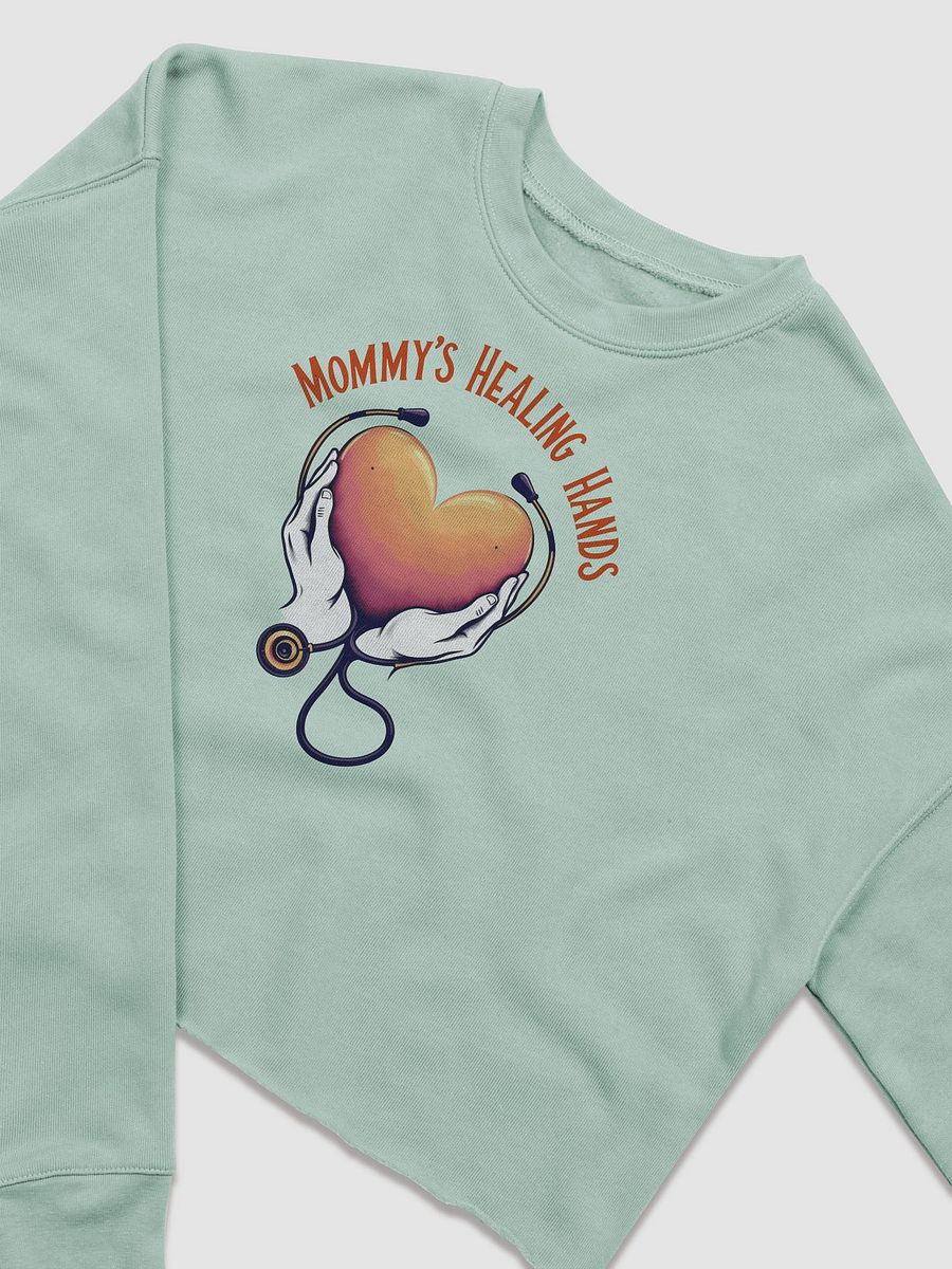 Healing Heart Women's Crop Sweatshirt product image (6)