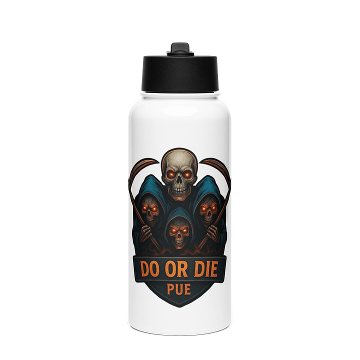Grim Reaper Stainless Steel Water Bottle product image (1)