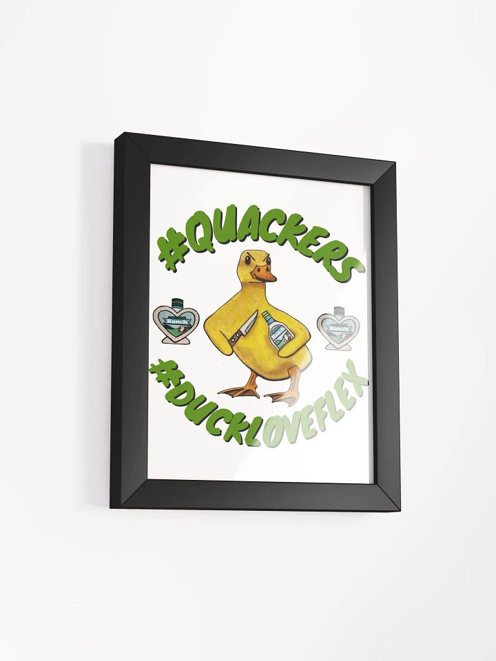 Quackers 8x10 Framed High-Quality Matte Poster product image (2)