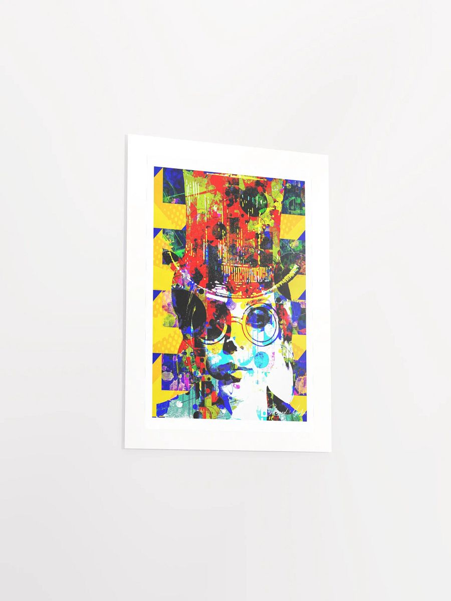 'Picadilly' by Edward Martin:Surreal Pop Art Poster: Vibrant Portrait product image (4)