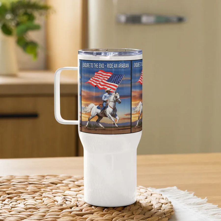 Endure to the End - Ride an Arabian Travel Mug product image (10)