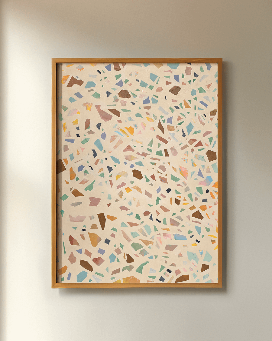 Terrazzo Painting Print product image (1)