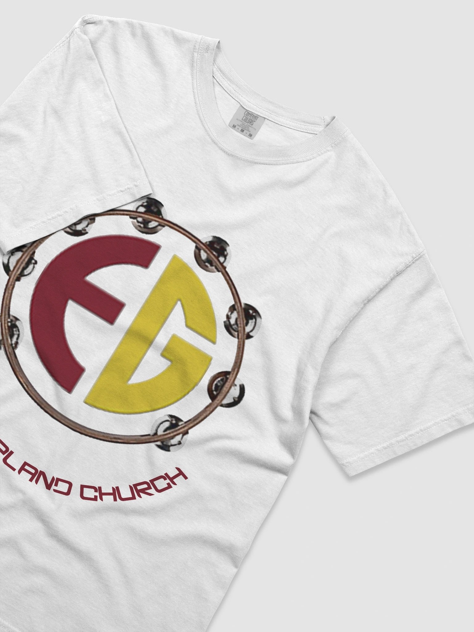 EG Regular Tee (Burgundy Letter Edition) product image (9)