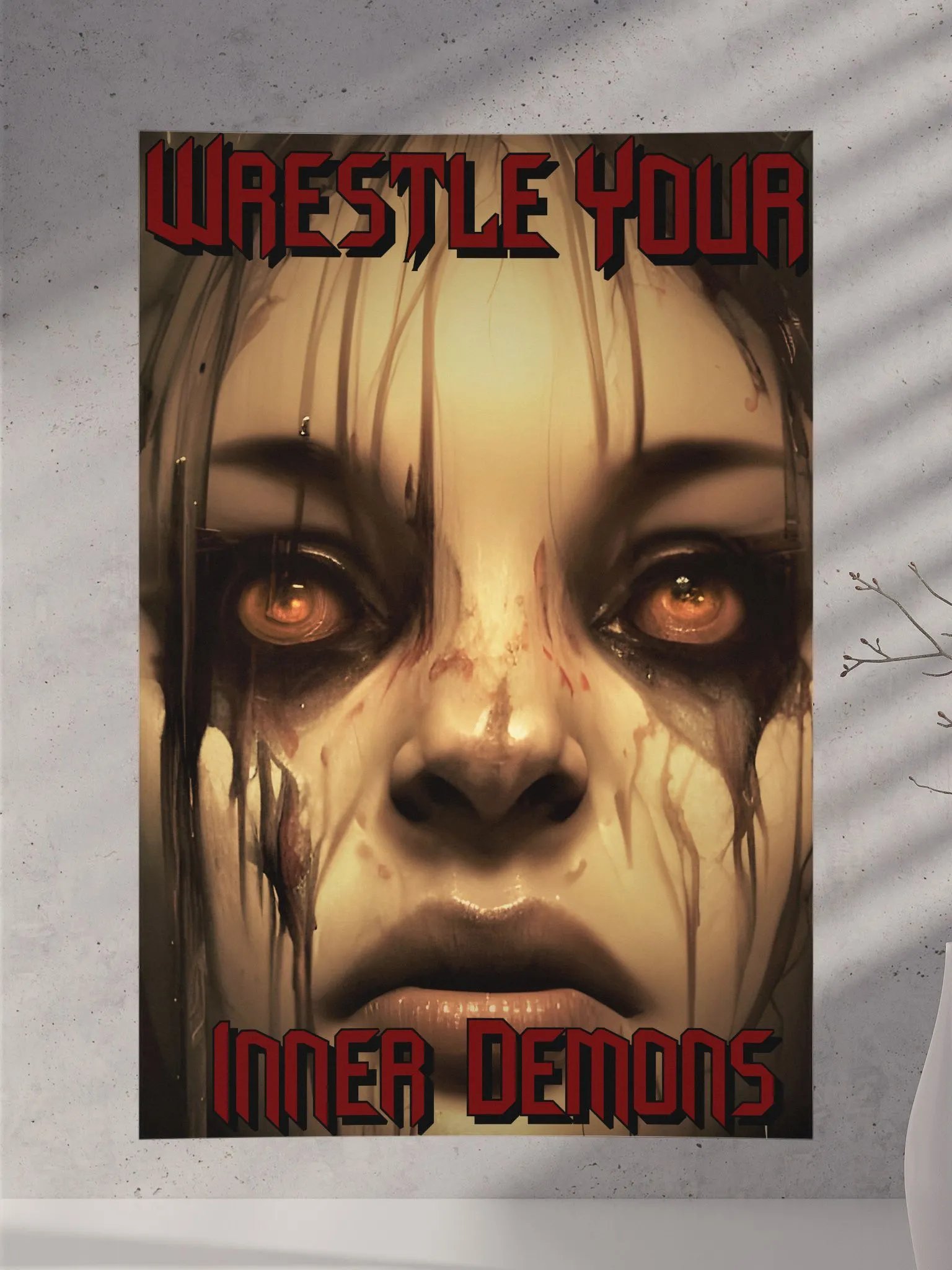 Wrestle Your Inner Demons Poster product image (1)