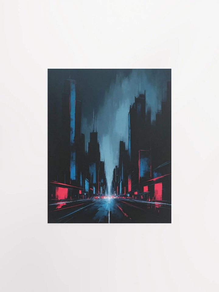 Abstract Cityscape Poster product image (8)