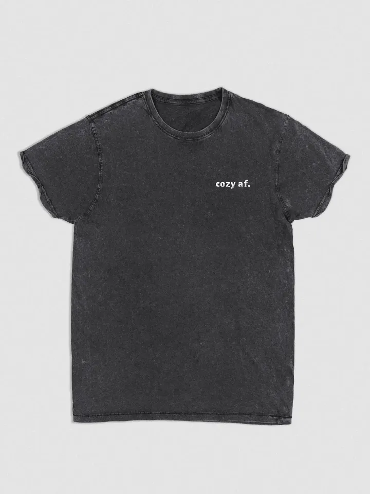 Cozy AF Denim T-Shirt product image (2)