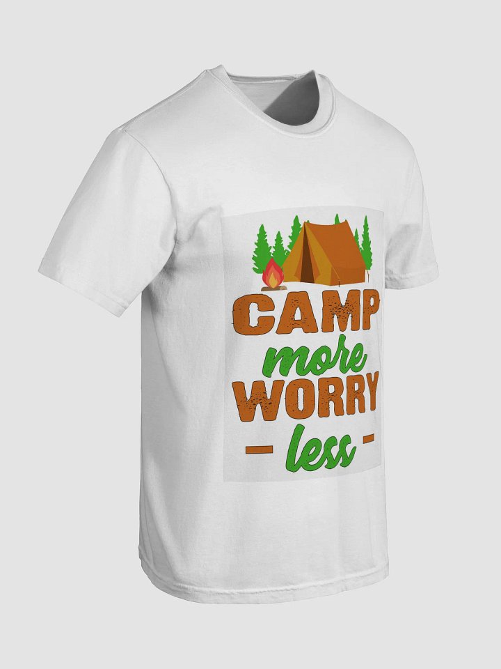 Camp More Worry Less T-Shirt product image (2)