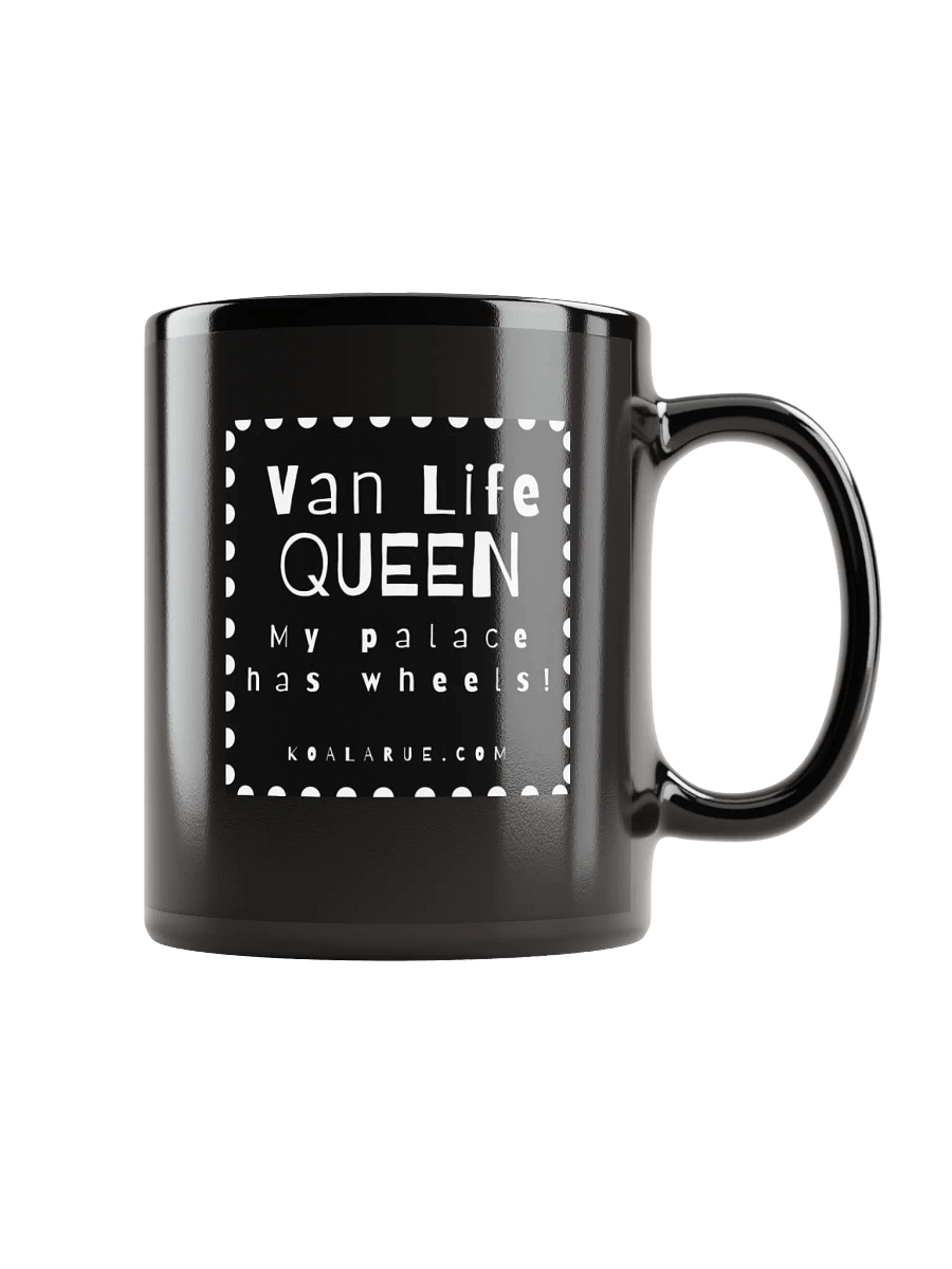 VAN LIFE QUEEN • BLACK MUG product image (2)