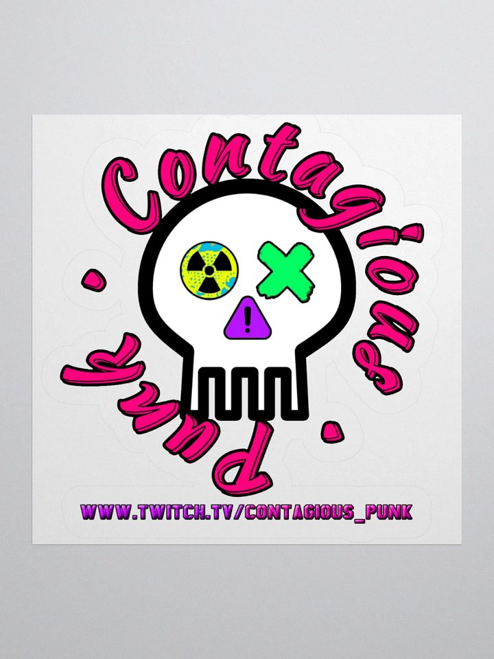 Contagious_Punk Logo Sticker product image (4)