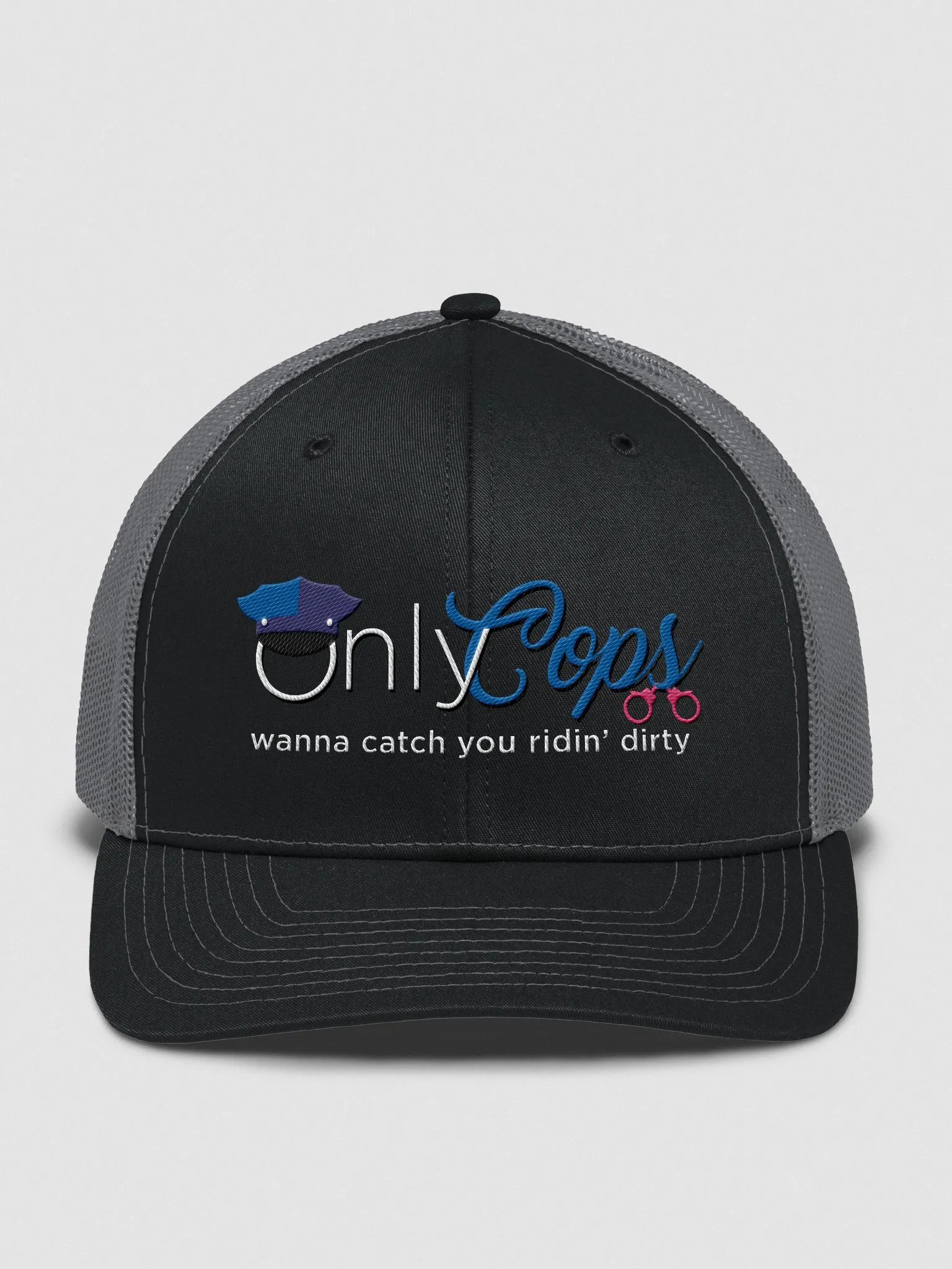OnlyCops Ridin' Dirty Trucker Hat product image (1)