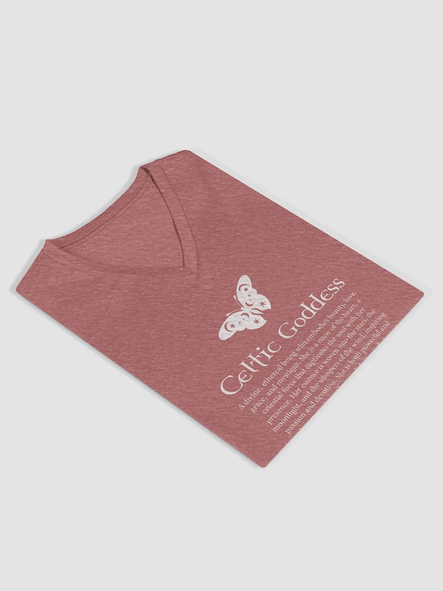 Celtic Goddess One-Sided, Butterfly Relaxed Fit V-Neck product image (15)