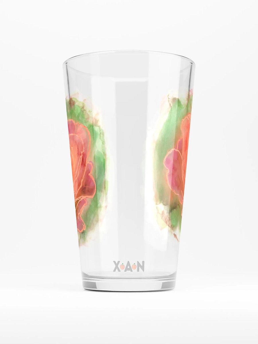 Rose Watercolour (pint glass.) product image (2)