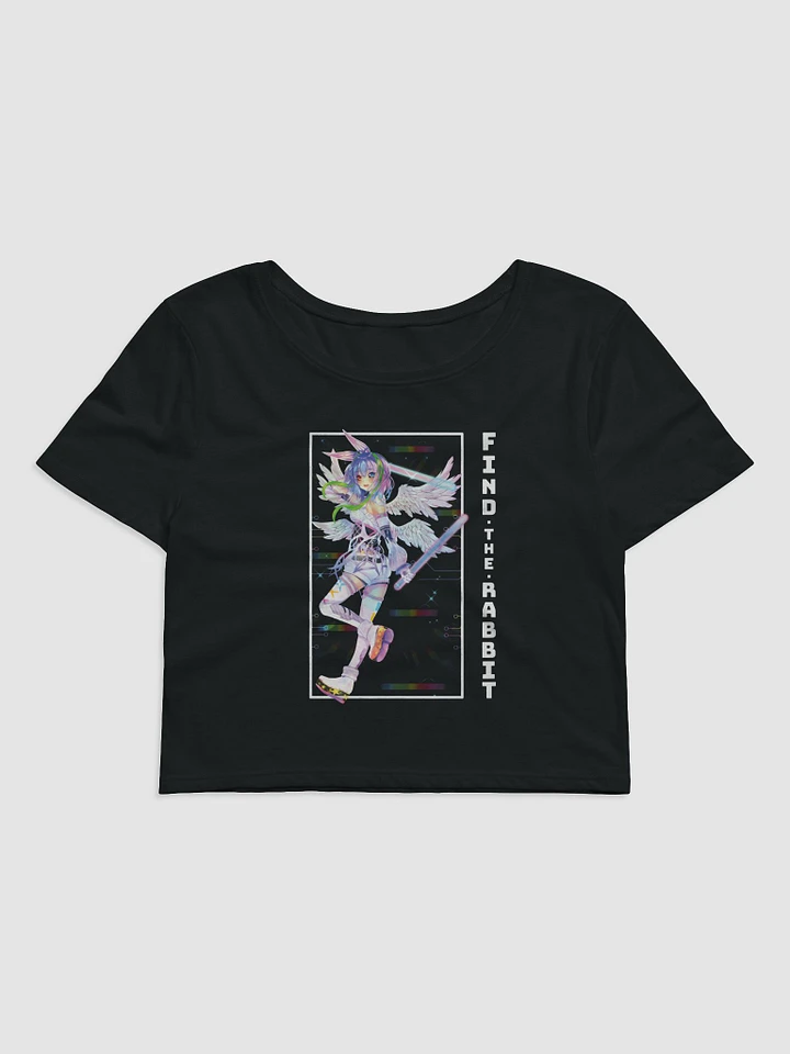 VTuber Digital Glitch Crop Shirt product image (1)