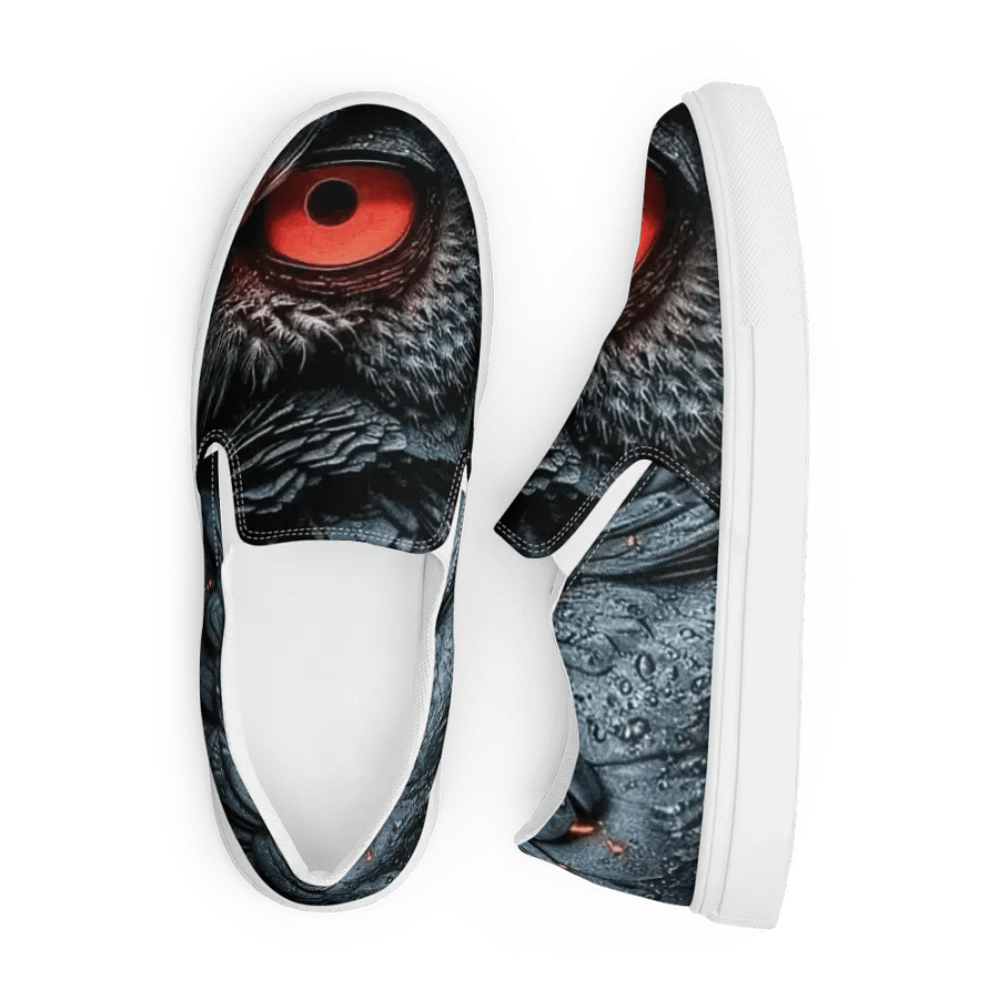 Glowing Owl Women's Slip-On Shoes product image (5)