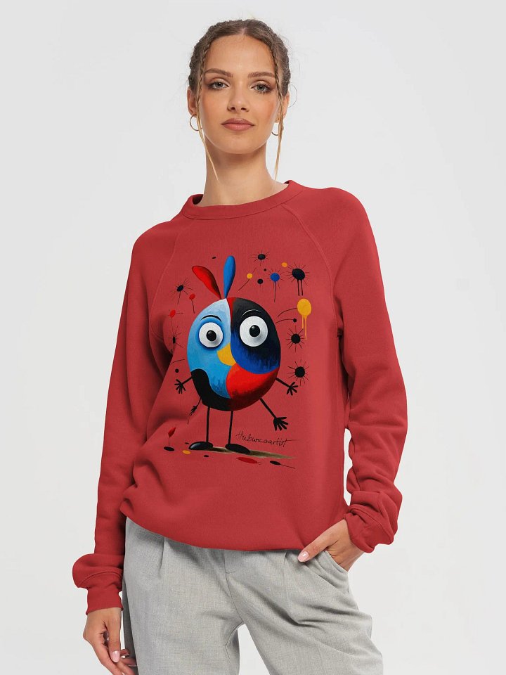 Bella+Canvas Unisex Sponge Fleece Raglan Sweatshirt product image (17)