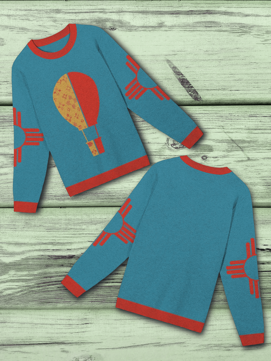 New Mexico Hot Air Balloon Knitted Crewneck product image (3)