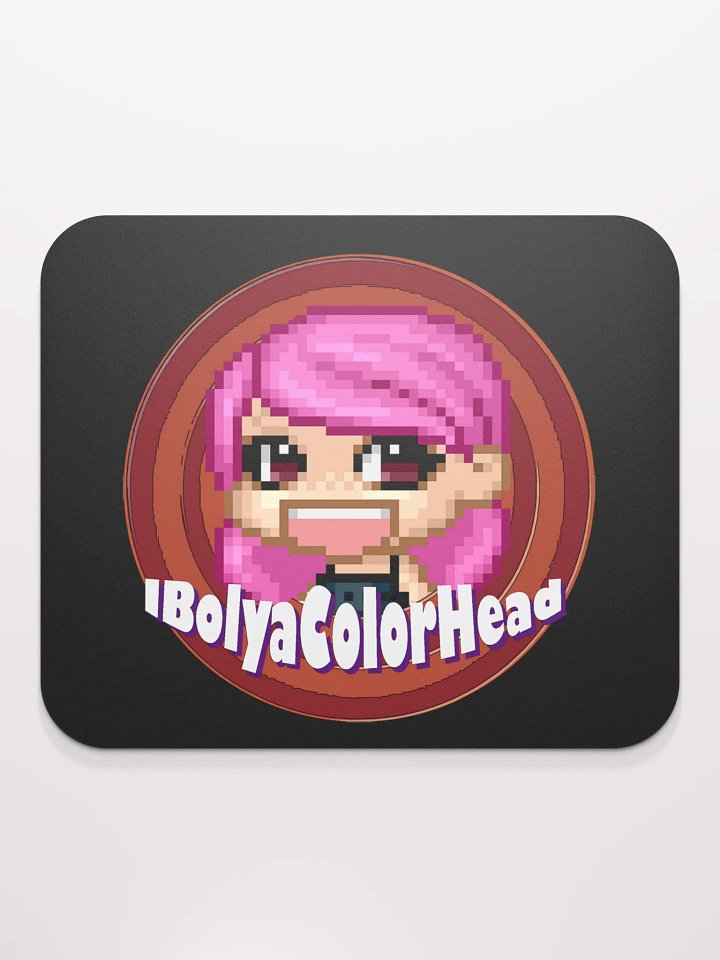 IbolyaColorHead Logo Mouse Pad product image (2)