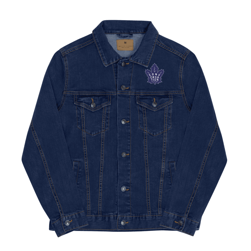 CONVERSAPLE LEAFS DENIM JACKET product image (1)