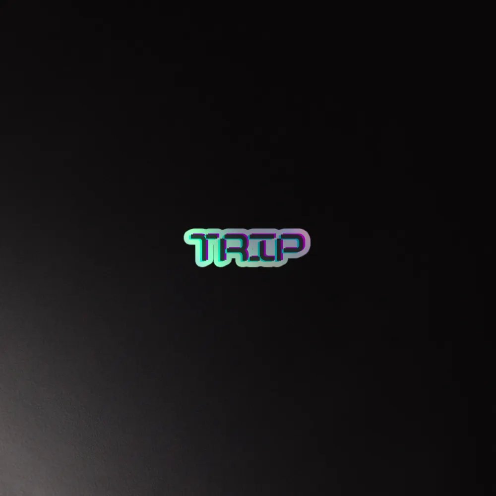 Trip Holographic Sticker product image (4)