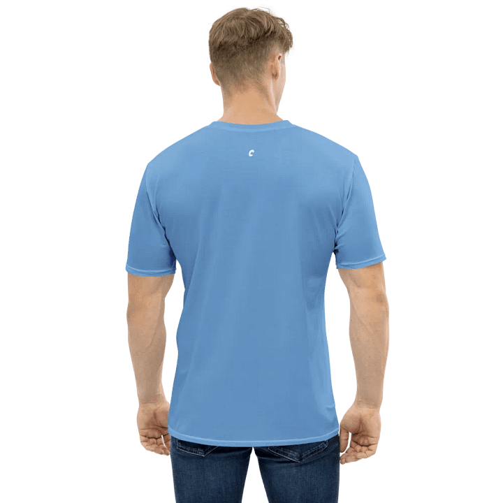Blue Crew Neck T-Shirt product image (2)