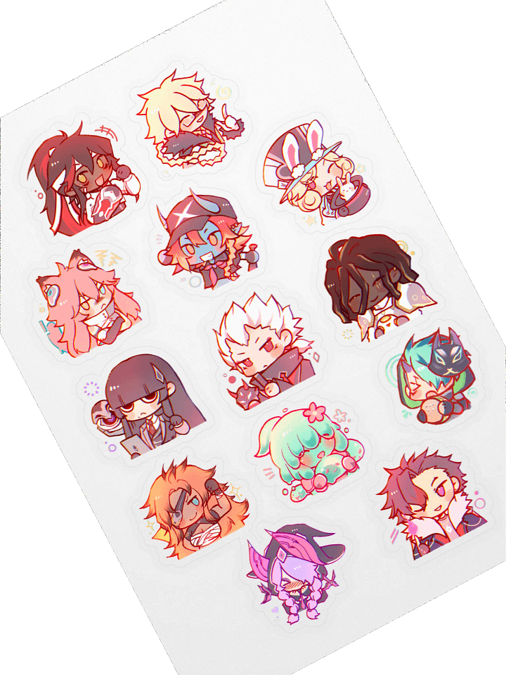 Striker Sticker Sheet (kairostier) product image (1)