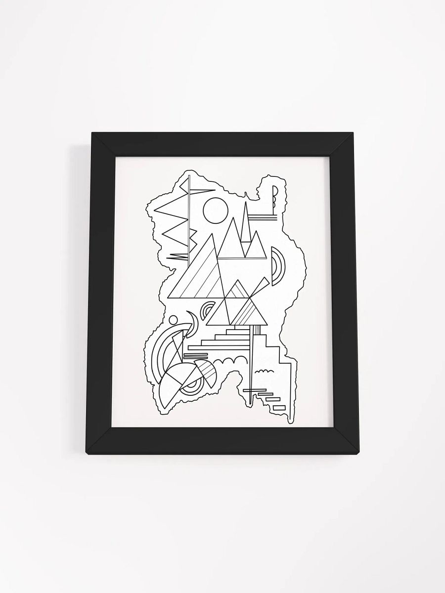 Color-Your-Own Kandinsky's Framed Poster! product image (18)