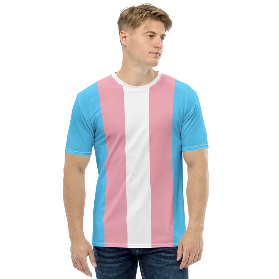 Trans Pride Flag - All-Over Print T-Shirt product image (6)