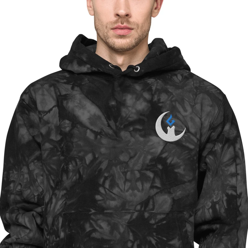 Moon Phase - Unisex Embroidered Tie-Dye Hoodie product image (4)