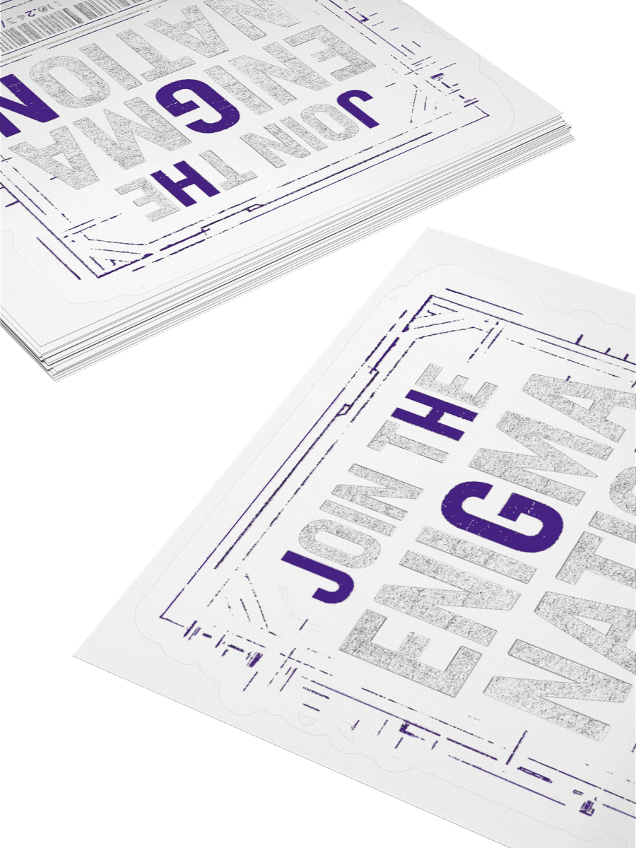 Enigma Nation Stickers 2 product image (15)
