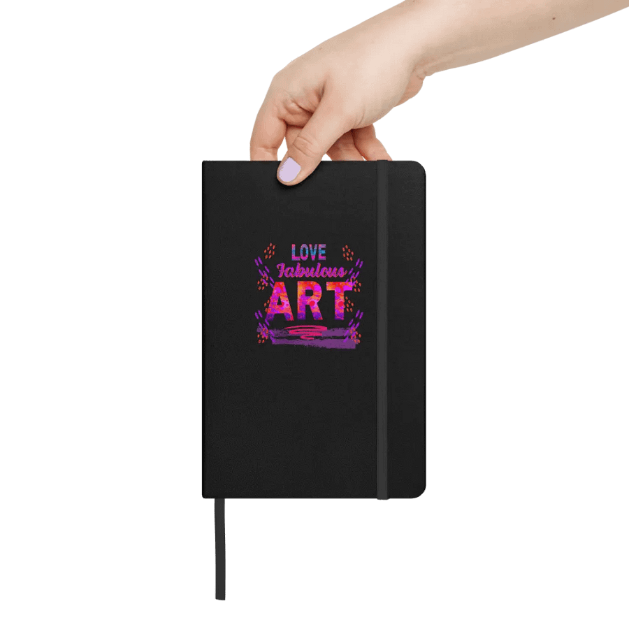Vibrant Love ART Hardcover NotebookArt Lover's Delight Hardcover Notebook for art students moms daughters friends art teachers product image (7)
