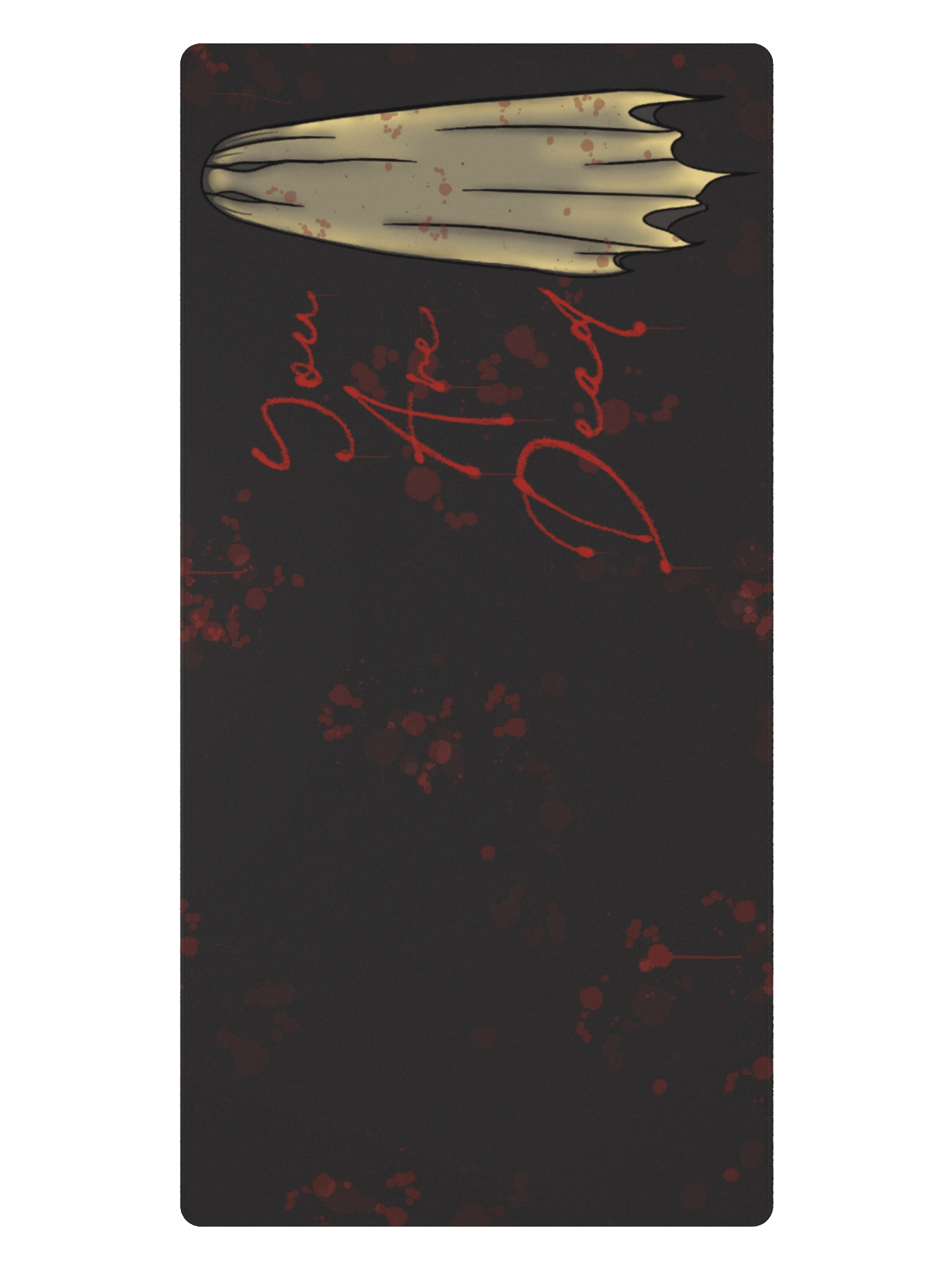 You Are Dead Mousepad - Large product image (2)