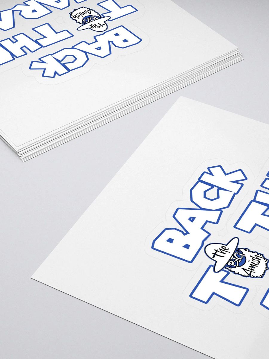 Join #TEAMAMISH with Custom Kiss Cut Stickers! product image (4)